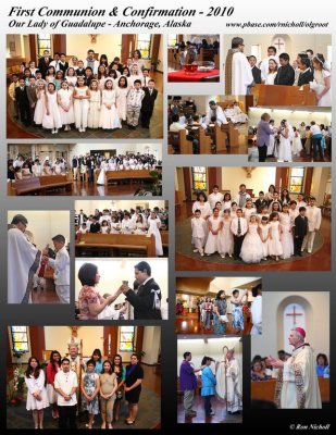 First Communion & Confirmation Collage - 2010
