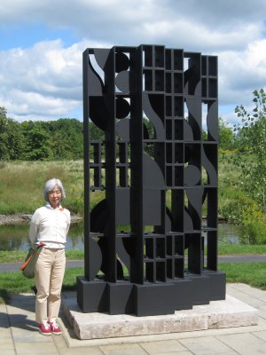 Louise Nevelson
American (born Russia), 1899-1988
Atmosphere and Environment XI
1969
Painted weathering corten steel
Frederik Meijer Gardens and Sculpture Park
Grand Rapids, Michigan