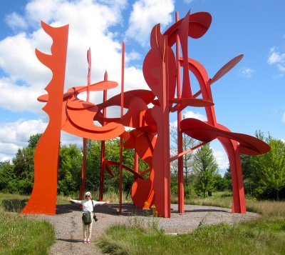 Alexander Liberman
American (born Russia), 1912-1999
Aria
1979-1983
Painted Steel
Frederik Meijer Gardens and Sculpture Park
Grand Rapids, Michigan