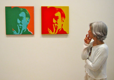 Andy Warhol
American, 1928-1987
Self-Portrait
Self-Portrait
1966
Acrylic and silkscreen ink on linen
Art Institue of Chicago
Modern Wing