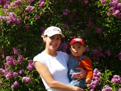 En el Lilac Festival de Rochester