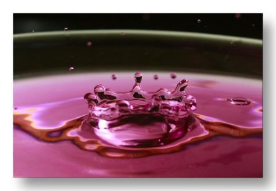 Neon Water Drops