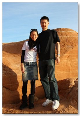 Young couple from Japan