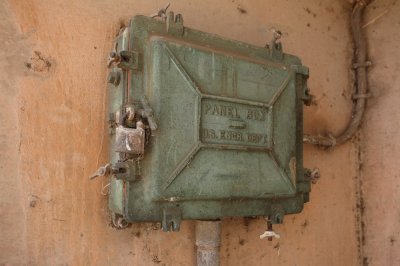 US Engineer switch box at Fort Baker