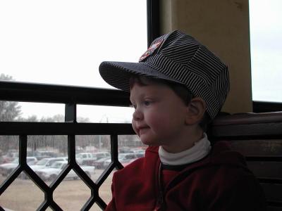 Dylan on the Polar Express