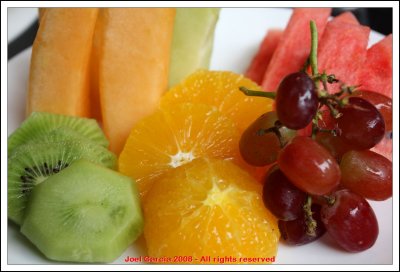 Fruits in the morning