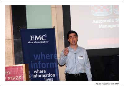 Speaking engagement for EMC