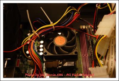 Stock CPU Fan - before installation