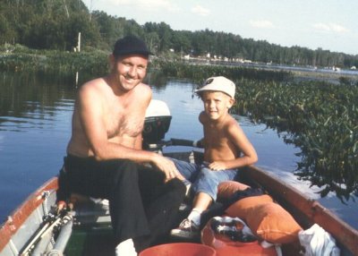 Dad and Jimmy cruzin