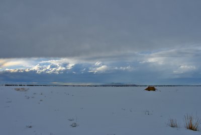 Winter Landscape; Looking South from Bird Refuge