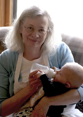 Grandma & Ezra; May 2009