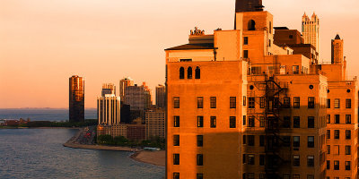 Chicago Lake Sunset