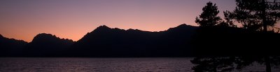 Teton Dusk - Jackson Lake