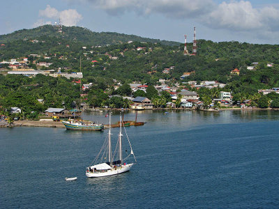 Coxen Hole Harbor Area