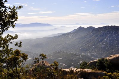 View from Mt Woodson