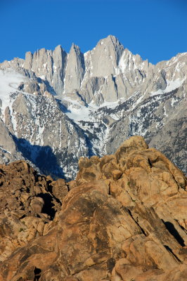 Mt Whitney and Alabama Hills