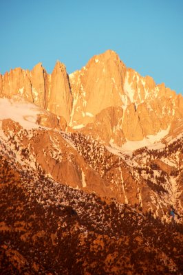 Mt Whitney at sunrise