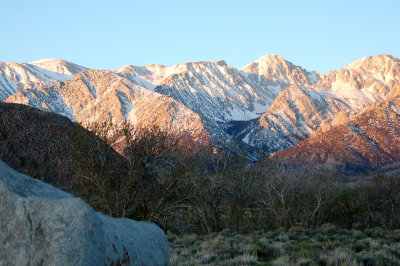 Mountain view from Alabama Hills