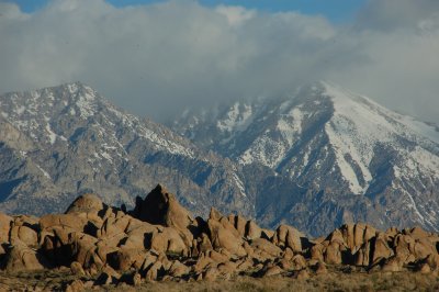 Mountain view from Alabama Hills