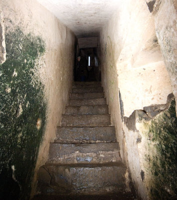 Lackeen Castle Stairs