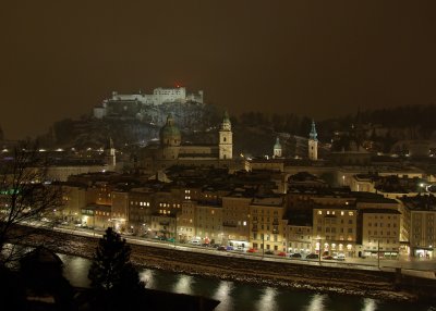 Festung Hohensalzburg from Kapunzinerburg