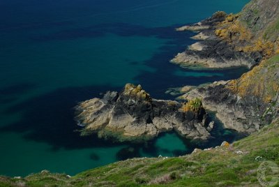The coast on the Lizard - Cornwall