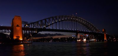 Habour Bridge by Night