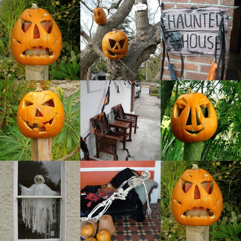 A Halloween Collage