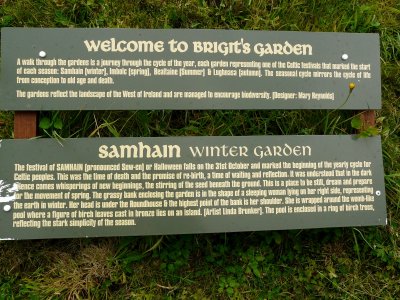 Samhain, Brigit's Garden