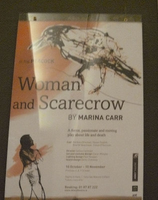 Woman and Scarecrow
