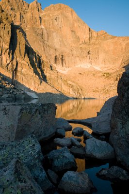 Chasm Lake in Late August