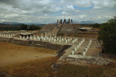 Pyramide B et Temple Quetzalcoatl