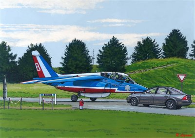 Alphajet Patrouille de France