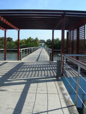 Board walks around Laguna side