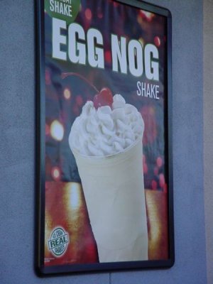 Egg Nog ShakeJack in the Box