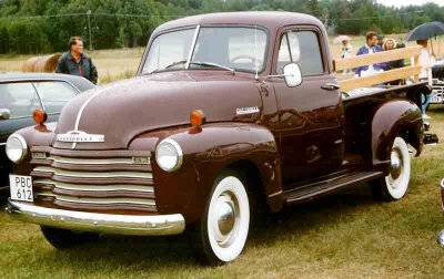 12-1952 Chevy Pickup