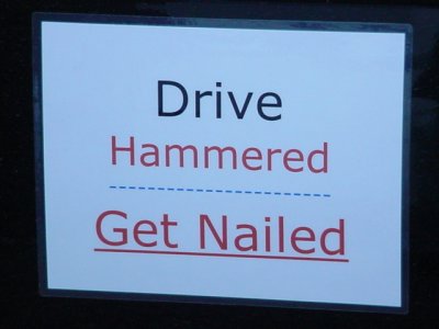 Drive Hammered Get Nailed