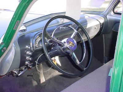 1950 Oldsmobile dash & interior