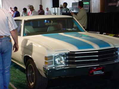 blue & white  Chevelle SS ?