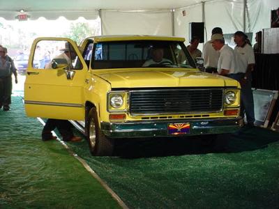 yellow truck