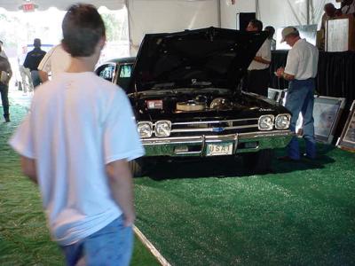 black Chevy Chevelle