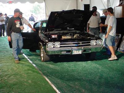 black Chevy Chevelle