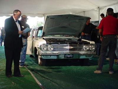 1960 Chevy Nomad wagon with 283 just rebuilt