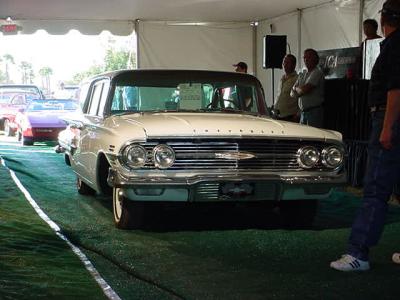 1960 Chevy Nomad wagon with 283 just rebuilt