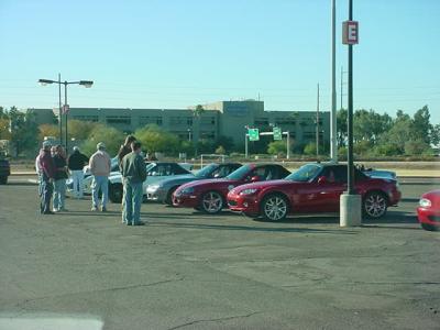 cars in a row