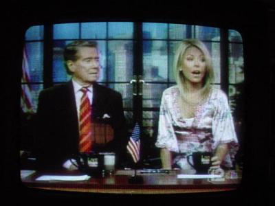 Regis and Kelly live on NBC USA