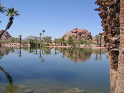 Papago park lake