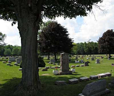 Here lies my family...
