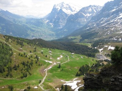 Grosse Scheidegg desde Kleine Scheidegg
