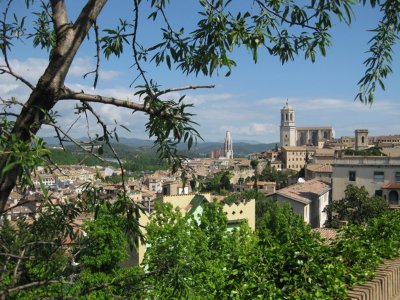 Vista desde la Muralla.Girona